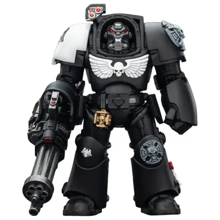 Warhammer 40,000 Akcijska figura Raven Guard Terminator 3 s Power Fist i Assault Cannon 14 cm fotografija proizvoda