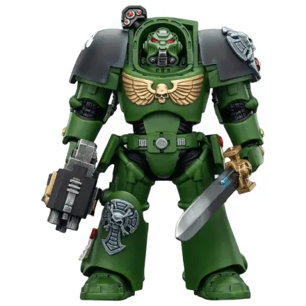Warhammer 40,000 Action Figure Salamanders Terminator 1 s energetskim mačem i Storm Bolterom 14 cm fotografija proizvoda