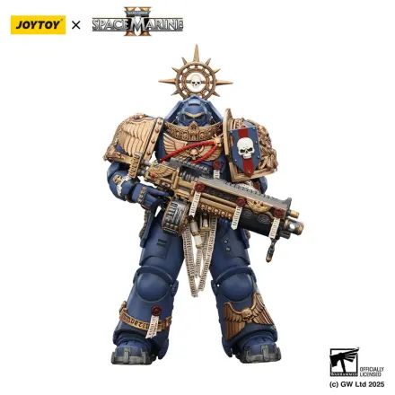 Warhammer 40,000: Space Marine 2 figura Ultramarines Heavy Relic Primus Armor s Heavy Relic Bolt Rifle 13 cm fotografija proizvoda