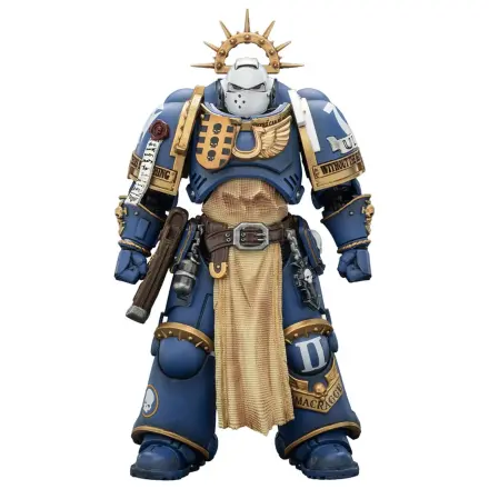 Warhammer 40,000 Action Figura Ultramarines Levantus s Power Mačem, Stormštitom i Bolt Pištoljem 13 cm fotografija proizvoda