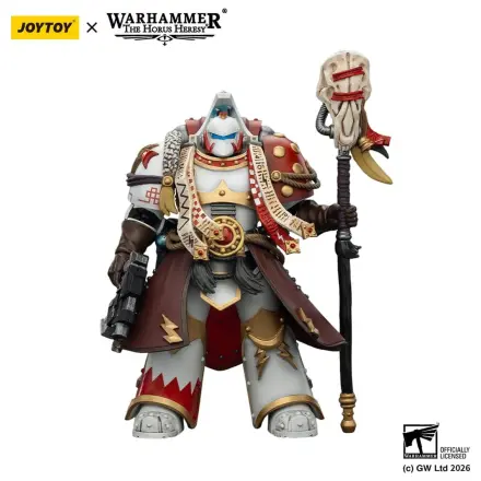 Warhammer 40,000 figurica White Scars Stormseer Consul s Force Staffom i Bolt Pistolom 12 cm fotografija proizvoda