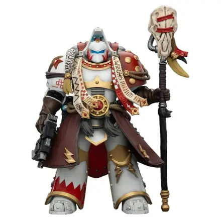 Warhammer 40,000 figurica White Scars Stormseer Consul s Force Staffom i Bolt Pistolom 12 cm fotografija proizvoda