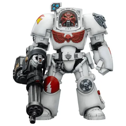 Warhammer 40,000 Akcijska figura White Scars Terminator 3 s Power Fist i Assault Cannon 14 cm fotografija proizvoda