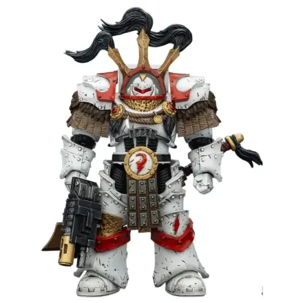 Warhammer 40,000 Akcijska figura White Scars Legion Praetor u Cataphractii Terminator Oklopu s Cyber Hawkom, Chogorian mačem i combi-melta oružjem 14 cm fotografija proizvoda