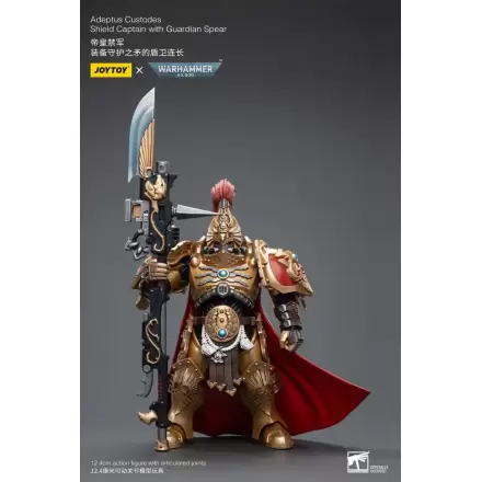 Warhammer 40k akcijska figura 1/18 Adeptus Custodes Shield Captain s Guardian Spear 12 cm termékfotója