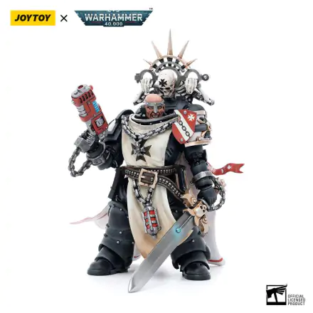 Warhammer 40k akcijska figura 1/18 Black Templars Marshal Baldeckrath 12 cm fotografija proizvoda