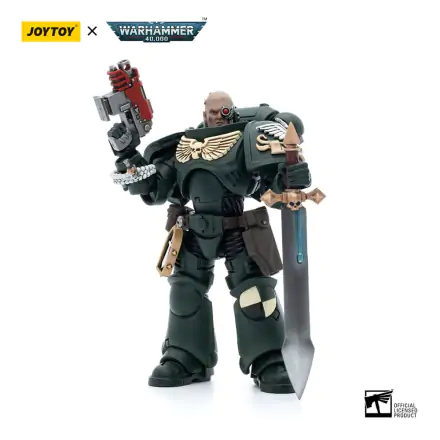 Warhammer 40k akcijska figura 1/18 Dark Angels Intercessors Brother Nadael 12 cm fotografija proizvoda
