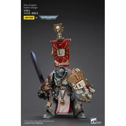 Warhammer 40k akcijska figura 1/18 Grey Knights Kaldor Draigo 14 cm termékfotója