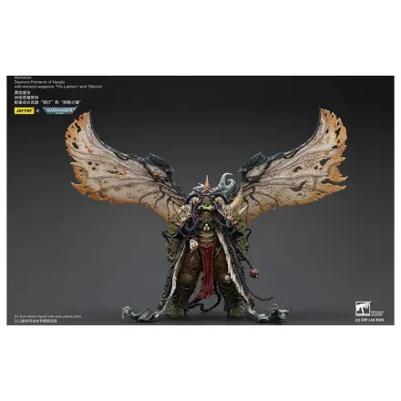 Warhammer 40k akcijska figura 1/18 Mortarion Daemon Primarch of Nurgle s drevnim oružjem The Lantern and Silence 21 cm fotografija proizvoda