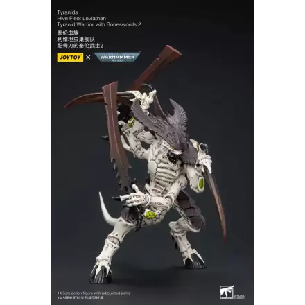 Warhammer 40k akcijska figura 1/18 Tyranids Hive Fleet Leviathan Tyranid Warrior s Boneswords 2 15 cm termékfotója