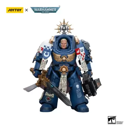 Warhammer 40k akcijska figura 1/18 Ultramarines Terminator Captain Severus Agemman 12 cm termékfotója