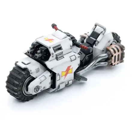Warhammer 40k Vozilo 1/18 White Scars Raider-pattern borbeni bicikl 22 cm fotografija proizvoda
