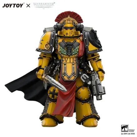 Warhammer akcijska figura Imperial Fists Legion Praetor u Mk III oklopu 13 cm fotografija proizvoda