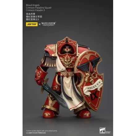 Warhammer The Horus Heresy akcijska figura 1/18 Blood Angels Crimson Paladins Squad Crimson Paladin 3 14 cm termékfotója