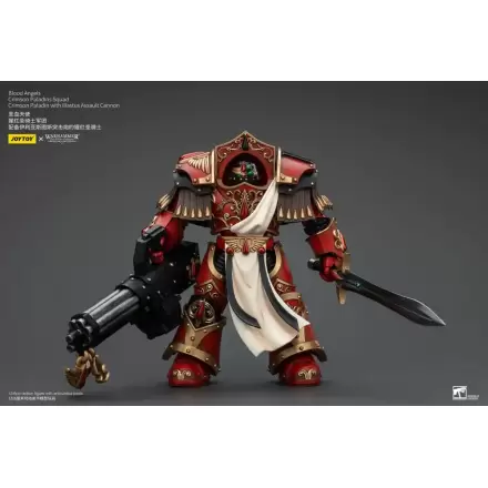 Warhammer The Horus Heresy akcijska figura 1/18 Blood Angels Crimson Paladins Squad Crimson Paladin s Iliastus Assault Cannon 14 cm termékfotója