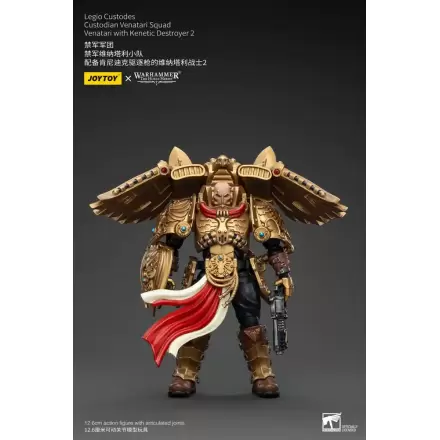 Warhammer The Horus Heresy akcijska figura 1/18 Legio Custodes Custodian Venatari Squad Venatari s Kenetic Destroyer 2 13 cm termékfotója