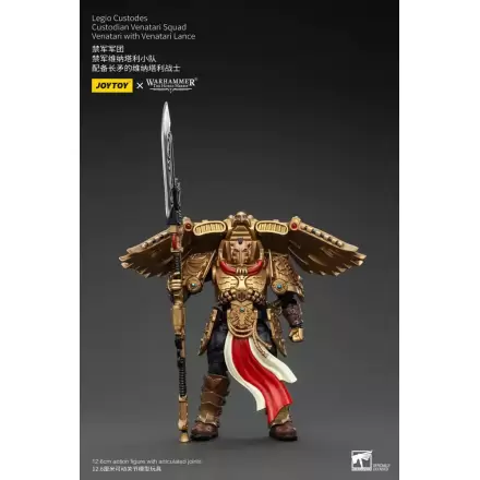 Warhammer The Horus Heresy akcijska figura 1/18 Legio Custodes Custodian Venatari Vod Venatari s Venatari kopljem 13 cm termékfotója