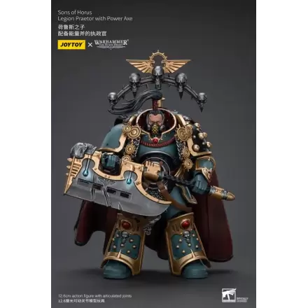 Warhammer The Horus Heresy akcijska figura 1/18 Sons of Horus Legion Praetor with Power Axe 12 cm fotografija proizvoda