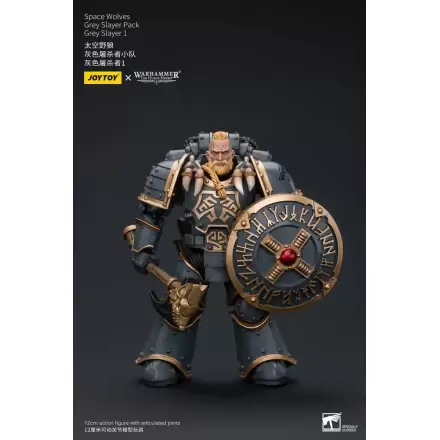 Warhammer The Horus Heresy akcijska figura 1/18 Space Wolves Grey Slayer paket Grey Slayer 1 12 cm termékfotója