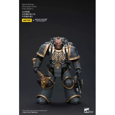 Warhammer The Horus Heresy akcijska figura 1/18 Space Wolves Grey Slayer paket Grey Slayer 2 12 cm termékfotója