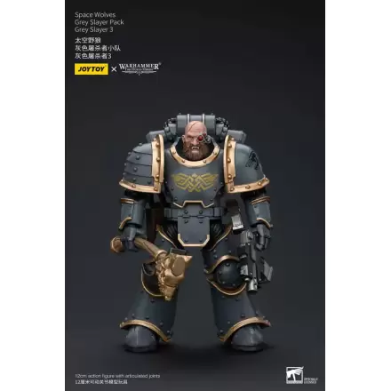 Warhammer The Horus Heresy akcijska figura 1/18 Space Wolves Grey Slayer paket Grey Slayer 3 12 cm termékfotója