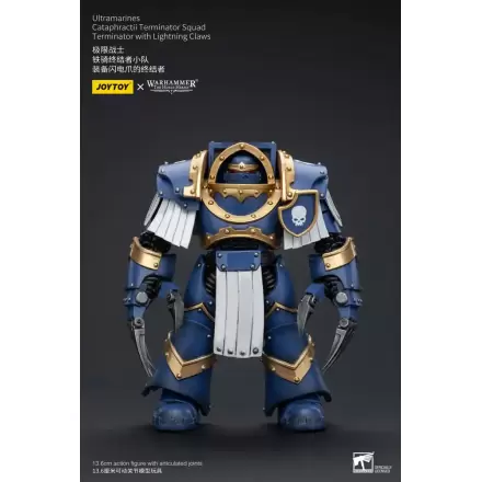 Warhammer The Horus Heresy akcijska figura 1/18 Ultramarines Cataphractii Terminator Squad Terminator s Lightning kandžama 14 cm termékfotója