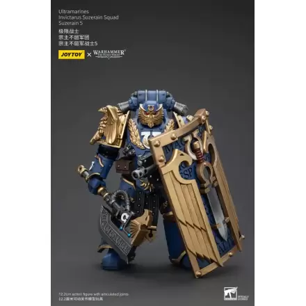 Warhammer The Horus Heresy Akcijska figura 1/18 Ultramarines Invictarus Suzerain Squad Suzerain 5 12 cm termékfotója