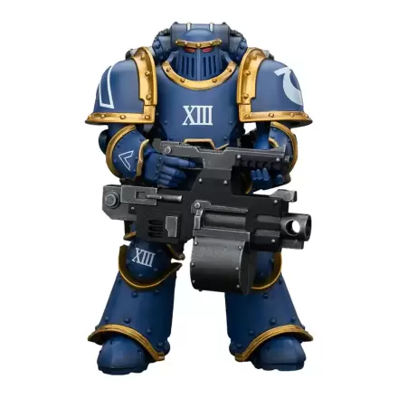 Warhammer The Horus Heresy akcijska figura 1/18 Ultramarines Legion MKIII Tactical Support Squad Legionar s teškim bacačem 12 cm termékfotója