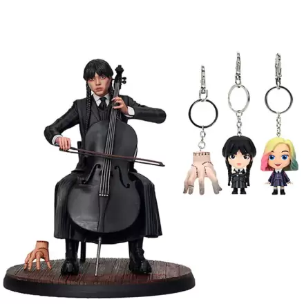 Wednesday Wednesday Cello figura i privjesak za ključeve fotografija proizvoda