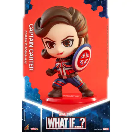 What If...? Cosbaby (S) Mini Figura Captain Carter 10 cm fotografija proizvoda