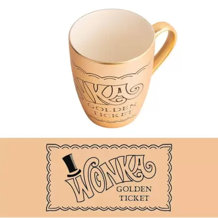 Willy Wonka Golden Ticket šalica 350 ml termékfotója