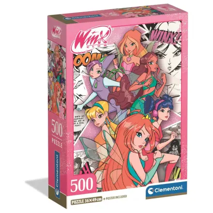 Winx Club Comic kompaktna slagalica od 500 dijelova fotografija proizvoda