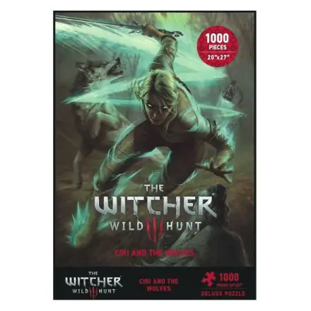 Witcher 3 Wild Hunt Puzzle Ciri i vukovi - Puzzle termékfotója