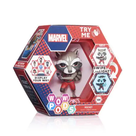 WOW! POD Marvel Rocket Raccoon led figura fotografija proizvoda