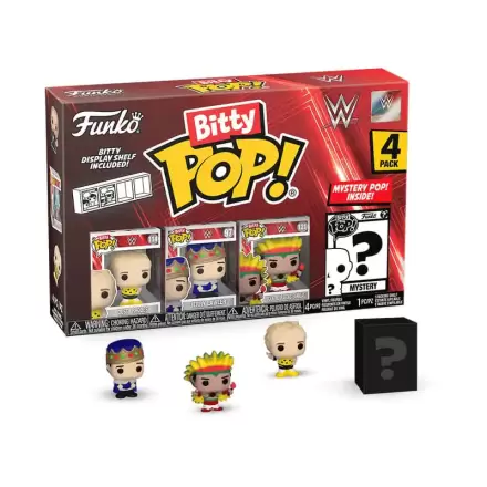 WWE Bitty Funko POP! Vinil figura 4-Pack Dusty Rhodes 2,5 cm termékfotója