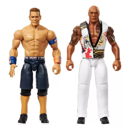 WWE Main Event Showdown Akcijske figure The Rock Final Boss vs John Cena set od 2 figure, 15 cm fotografija proizvoda