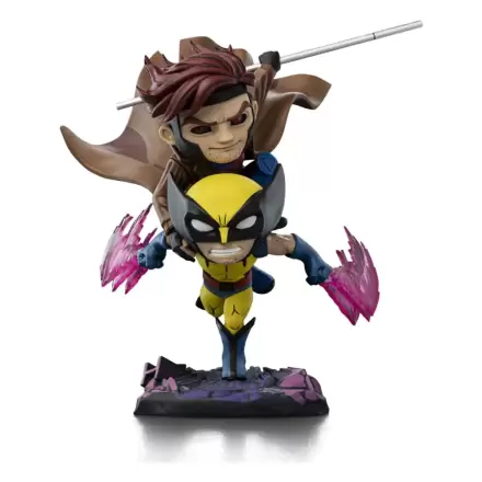 X-Men 97 Mini Co. PVC Figura Gambit i Wolverine 23 cm termékfotója