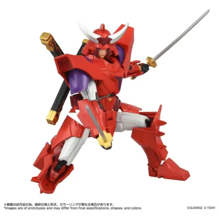 Yoroi Shin Den Samurai Troopers Toyrise akcijska figura Gai of the Heat 15 cm fotografija proizvoda