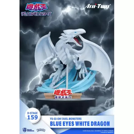 Yu-Gi-Oh! Duel Monsters D-Stage PVC Diorama Plavooki Bijeli Zmaj 15 cm fotografija proizvoda