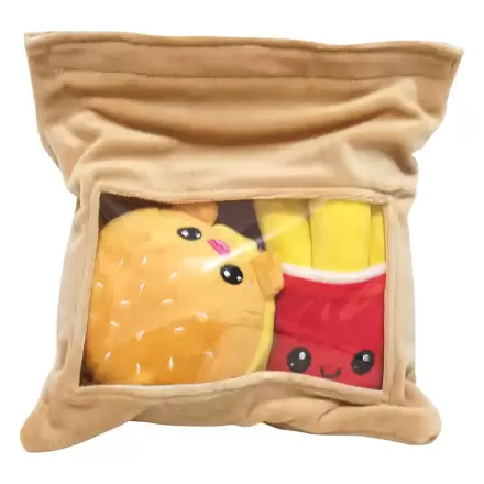 Yummis Together plišane figure 2 komada Burger i pomfrit u torbi za van 21 cm fotografija proizvoda