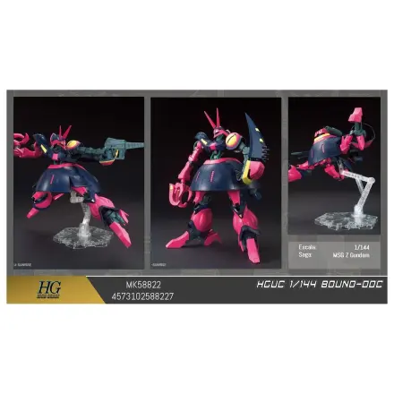 Zeta Gundam NRX-055 Baund Doc Mobile Suit komplet modela HGUC 1/144 fotografija proizvoda