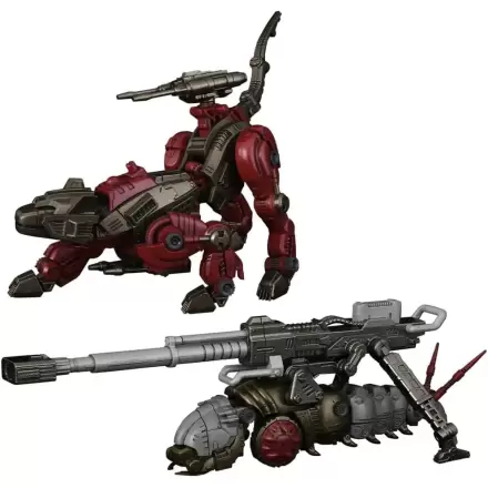 Zoids Plastični Model Kompleti 2-paket 1/100 RMZ-010 Canoly Molga & Hell Cat Base Guards Setovi 20 cm fotografija proizvoda
