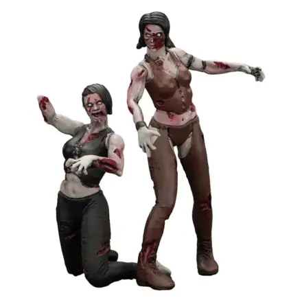 Zombie Dark Source akcijske figure 2-Pack ženski hrvači 8 cm fotografija proizvoda